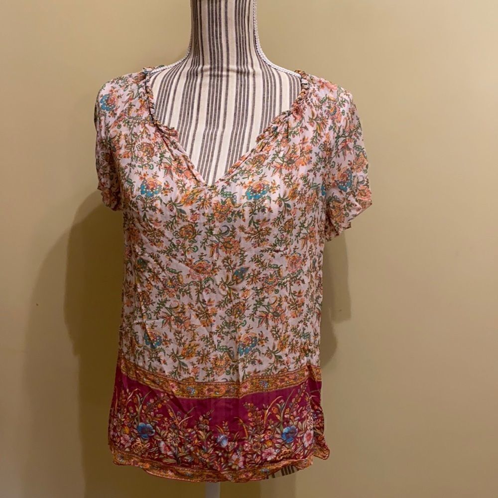 LUCKY Brand Sheer Women’s Shirt. XS